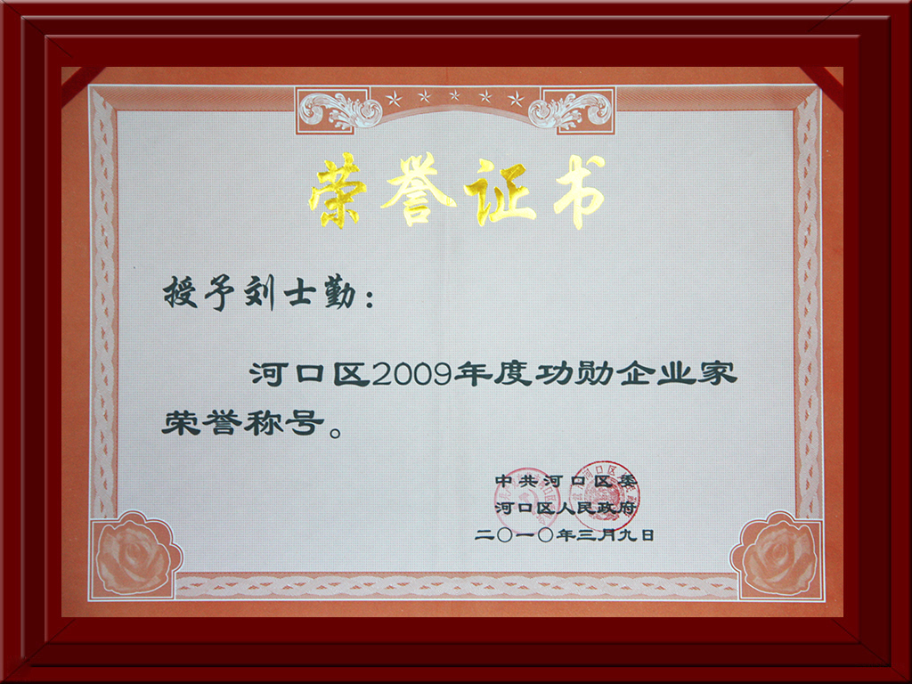 2010.03河口區(qū)09年度功勛企業(yè)家